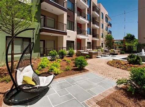 Rates are subject to change at any time. Relaxing courtyard at AMLI Ponce Park, brand new ...
