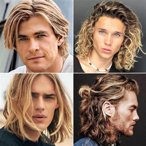 Top 30 Awesome Long Blonde Hair For Men Cool Long Blo Vrogue Co