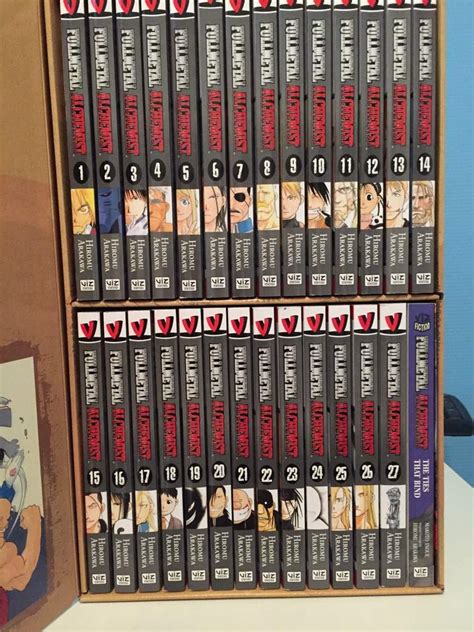 fullmetal alchemist complete manga box set anime amino