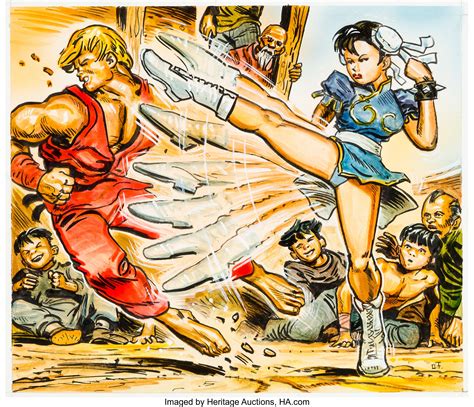 Oliver Frey Capcoms Street Fighter Ii Official Sticker Album Lot