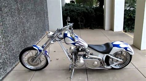 Ridley Automatic Chopper Drag Pipes Softail For Sale Youtube