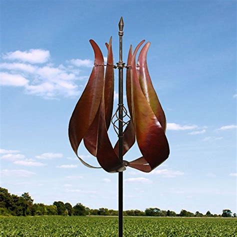 Kinetic Wind Sculpture Tulip Windmill Wind Sculptures Kinetic