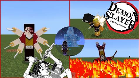 Demon Slayer Addonmod For Minecraft Pe And Bedrock 119 Download