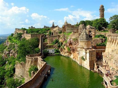 World Places Chittorgarh Fort India