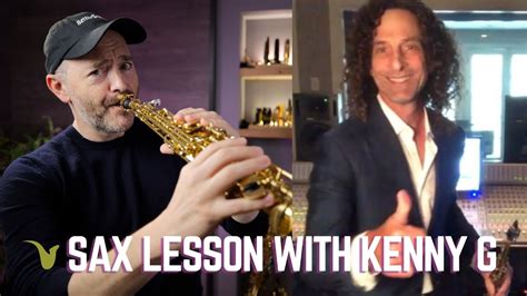 Kenny G Gives ME A Saxophone Lesson YouTube