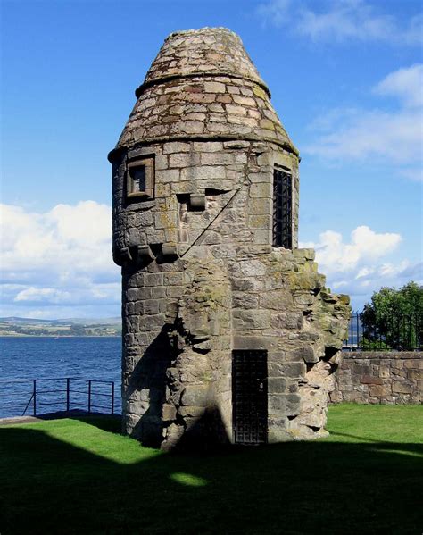 Newark Castle Doocot Port Glasgow Scotland River Clyde In The