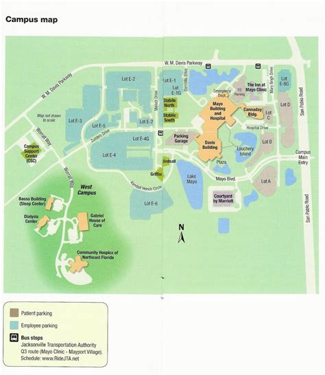 Mayo Clinic Florida Campus Map Campus Map Mayo Clinic Campus