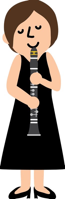 Clarinet Player Clipart Free Download Transparent Png Creazilla