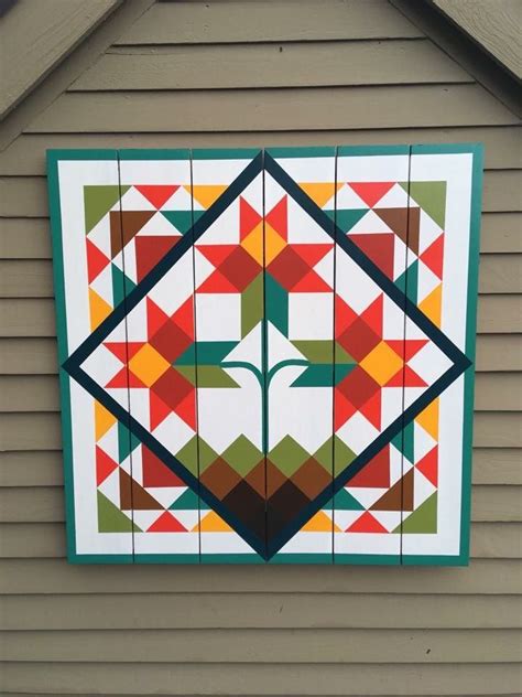 Pin On Morning Star Barn Quilts Barn Quilt Hand Painted 2x2 Etsy