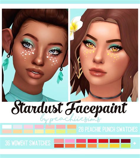 Sims 4 Face Paint Cc All Free To Download Fandomspot