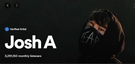 Josh Has Updated His Spotify Banner Rjosha