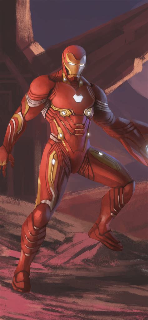 1242x2688 Iron Man Nanosuit In Avengers Infinity War Iphone Xs Max Hd
