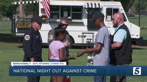 Metro Police Participate In National Night Out Against Crime