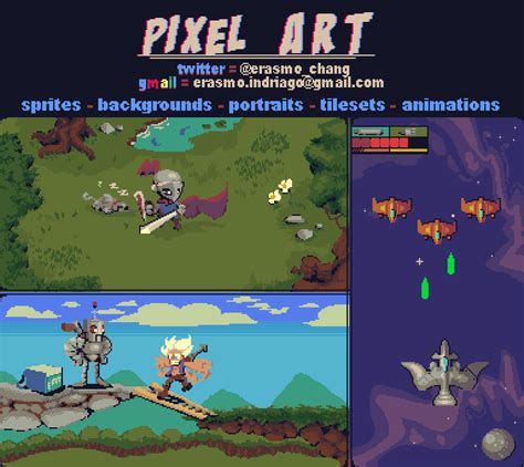For Hire Pixel Artist Game Assets Designs Rgamedevclassifieds