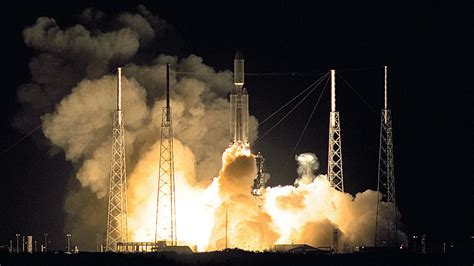 Launch Of The Cassini Huygens Mission On 15 October 1997