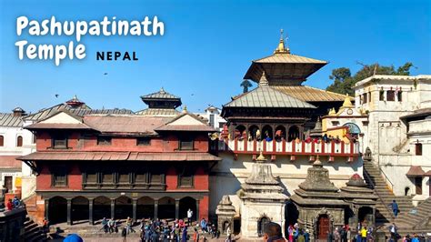 Pashupatinath Temple Kathmandu Kathmandu Tourist Places Places To Visit In Nepal 4k Youtube