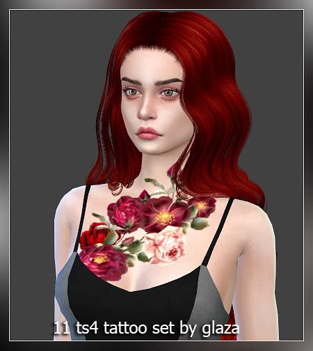 Xxblacksims Tattoos The Sims 4 Cc Cas Sims 4 Tattoos