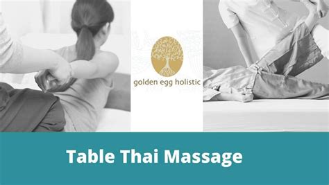 Table Thai Massage Training Golden Egg Holistic Laois June 1 To June 2