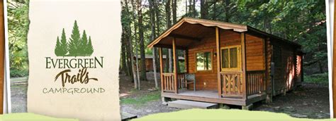 Possibly just as enjoyably as a hot slice of your favorite tomato pie! New York State Campground - NY Log Cabins