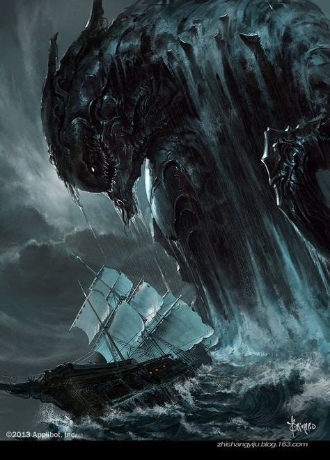 76 Sea Monsters Ideas Sea Monsters Mythical Creatures Sea Creatures