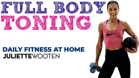 30 Min Full Body Toning Workout 2 With Weights Daily Workout At
