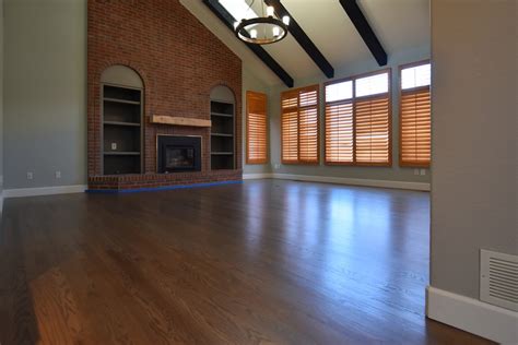 Most flooring companies will only stain a floor once. Early American Stain - Red Oak - Aurora, CO - The Flooring ...