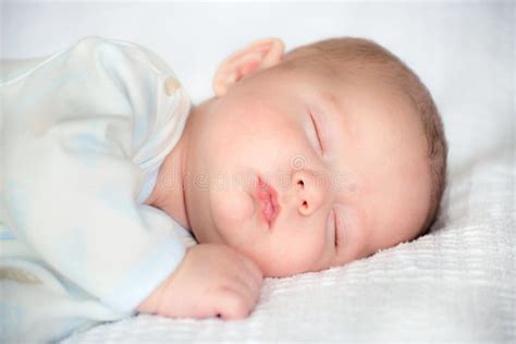 Infant Baby Boy Sleeping Stock Image Image Of Laugh 38109215