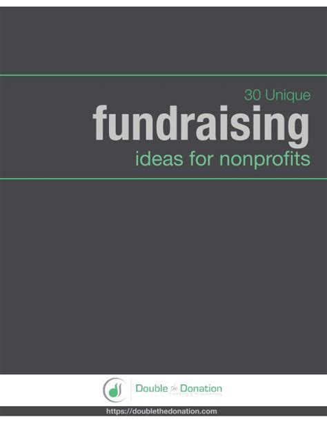 30 Unique Fundraising Ideas