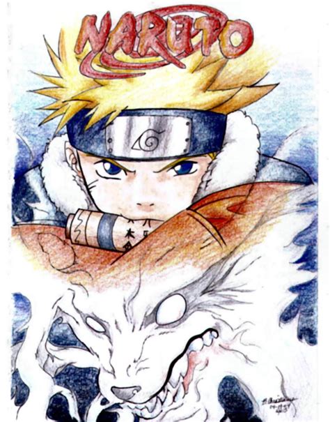 Naruto The Fox Demon By Krzyii On Deviantart