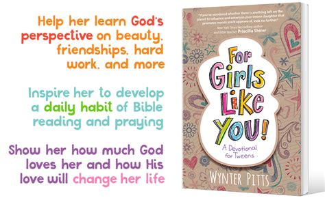 For Girls Like You A Devotional For Tweens Pitts Wynter