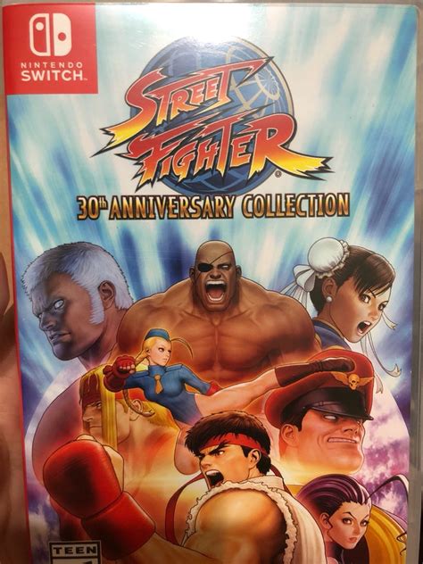 Street Fighter Switch 30th Anniversary Video Gaming Video Games