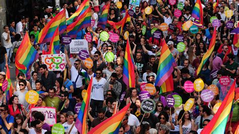 Turkish Gay Pride March Draws Thousands CNN Com