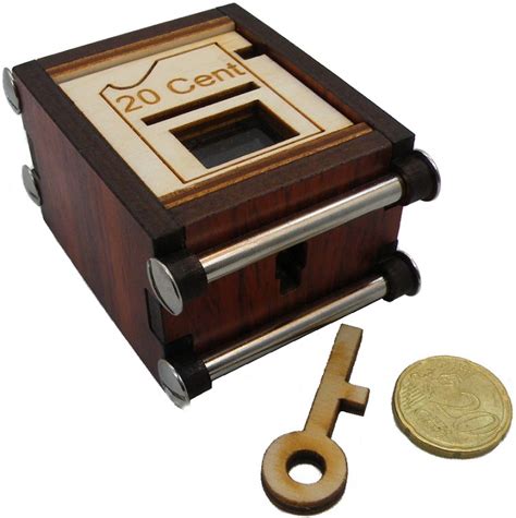 A bart bonte / bontegames puzzle game. 20 Cent Box - Secret Trick Puzzle Box