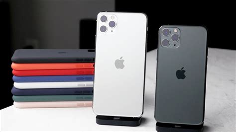 Ip68 (погружение в воду до четырёх метров). iPhone 11 Pro & iPhone 11 Pro Max Unboxing with Cases ...