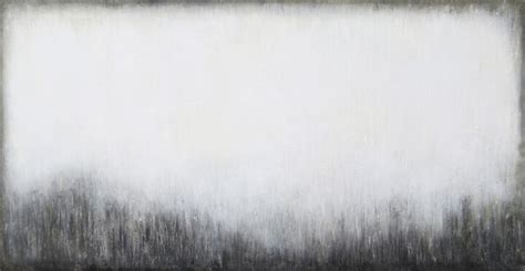 White Grey Abstract Painting Morning St Painting By Leon Grossmann