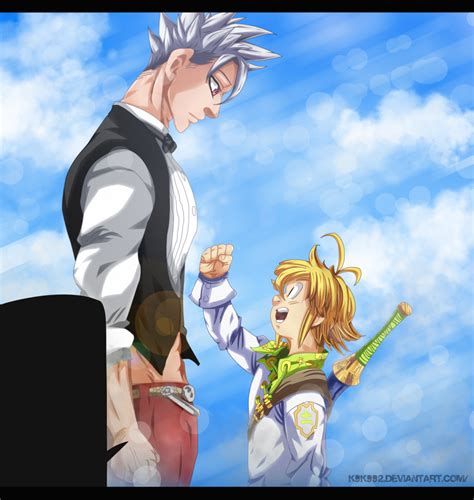 Find the best ban seven deadly sins wallpaper on getwallpapers. Nanatsu No Taizai 159 - Ban e Meliodas by k9k992 on DeviantArt