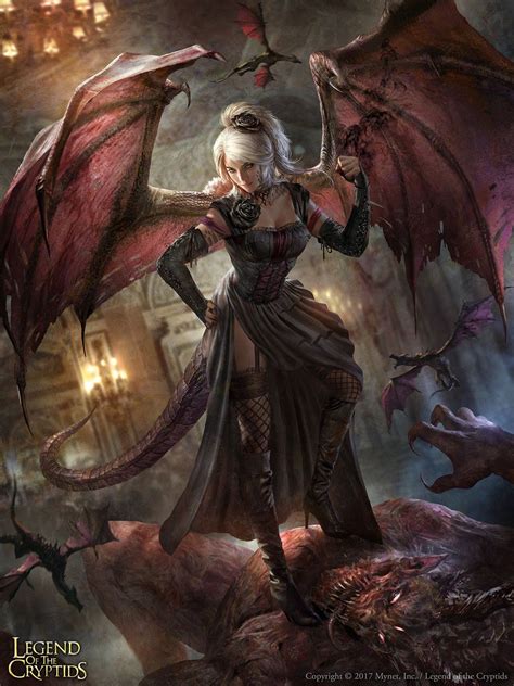 Legend Of The Cryptids Photo Fantasy Demon Dragon Princess Fantasy