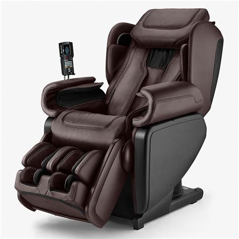 synca wellness kagra espresso synthetic leather super stretch 4d massage chair kagra the home