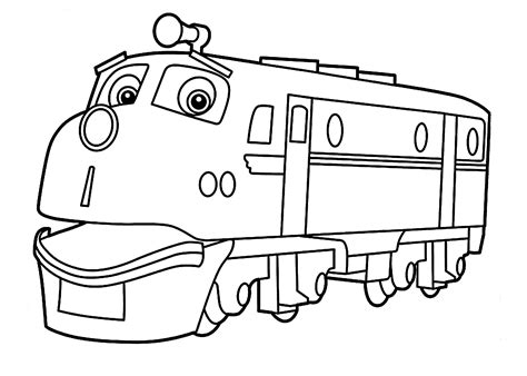 Chuggington coloring pages with the images of cheerful engines will please both kids, and their parents. Chuggington coloring pages to download and print for free