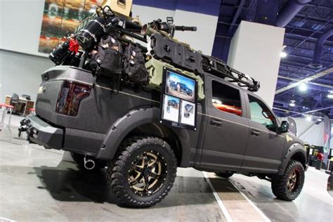 Operator Edition F 150 Dominating Road Armors Sema 2015 Booth