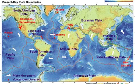Volcanoes In Europe Map Topographic Map Of Usa With States