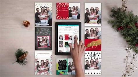 Ability to personalize both front, back and insides of card with design + photo options. Snapfish Holiday Cards GREATCARDS promotion - YouTube