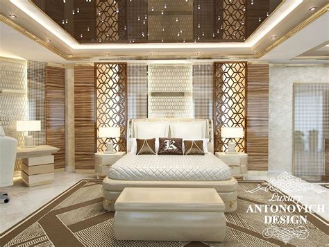 Дизайн спальни с ярким характером от Luxury Antonovich On Behance