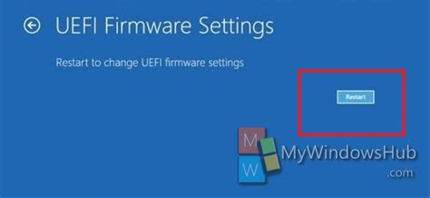 How To Boot To UEFI Firmware Settings From Inside Windows 10 7020 Hot