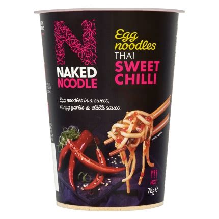Naked Noodle Sweet Chilli Flavour G Compare Prices Buy Online