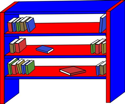 Bookshelf Clip Art At Vector Clip Art Online