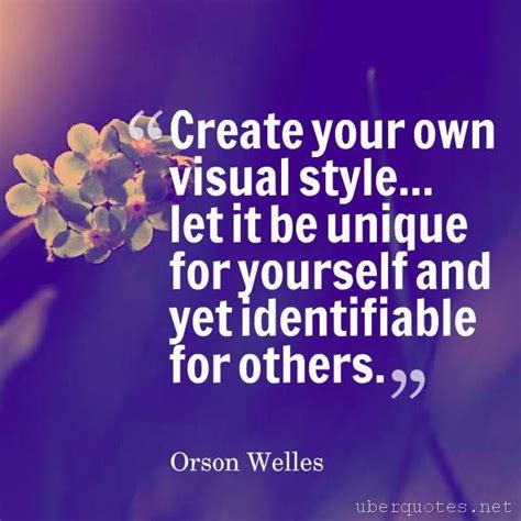 Create Your Own Visual Style Let It Be Unique For Yourself And Yet Identifiable For Others