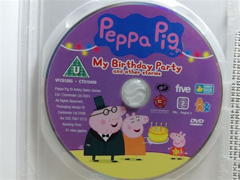Childrens Dvd Peppa Pig My Birthday Party U Free Uk Post Ebay