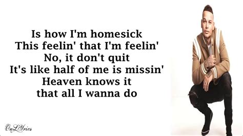 Kane Brown Homesick Lyrics Youtube