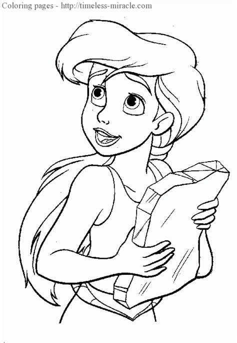 Baby Disney Princess Coloring Pages Timeless